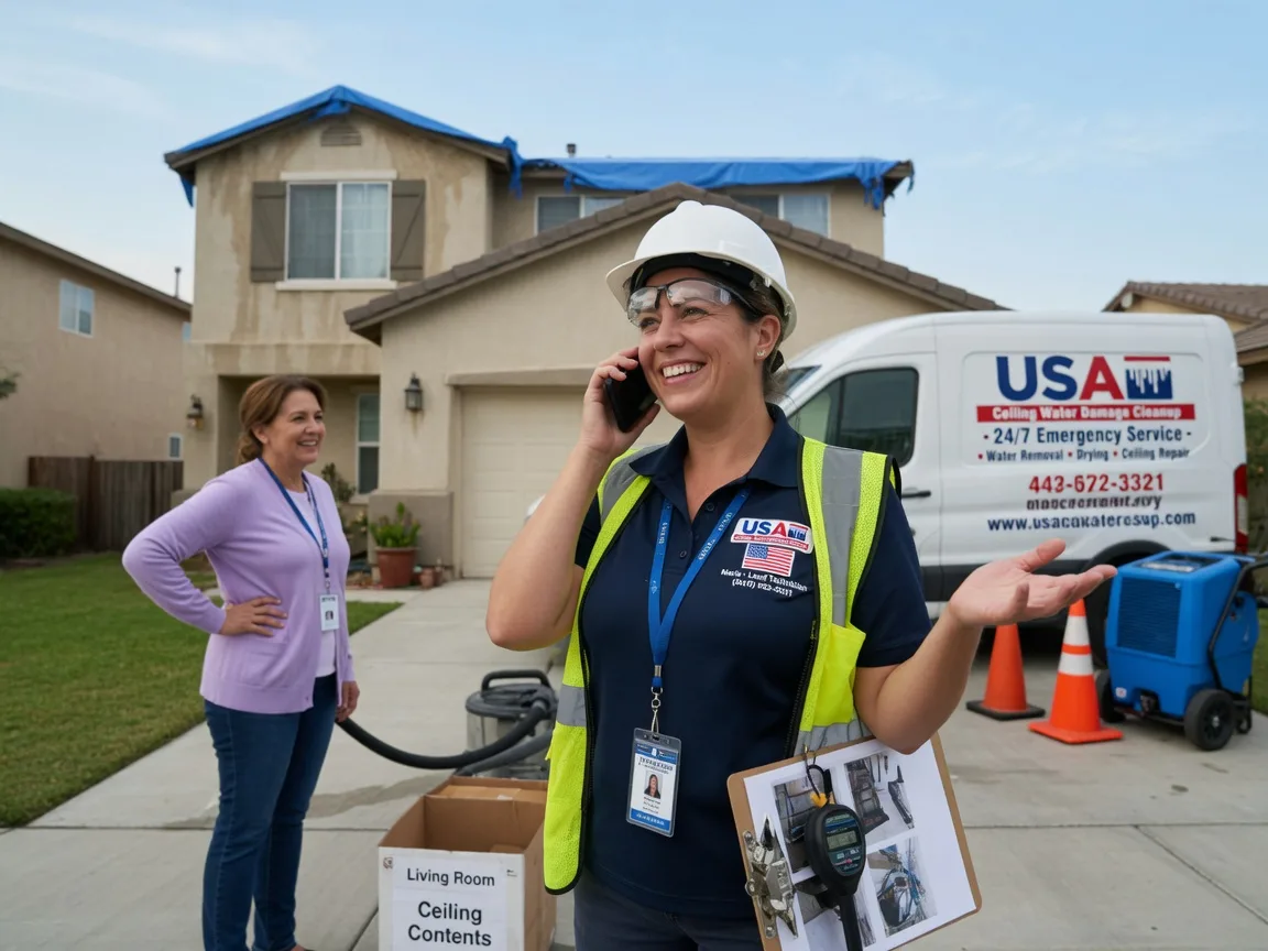 Ceiling Water Damage Restoration Ralph, MI FAQs